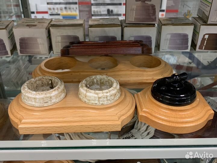 Ретро Электрика Розетки Greenel (Гринел)