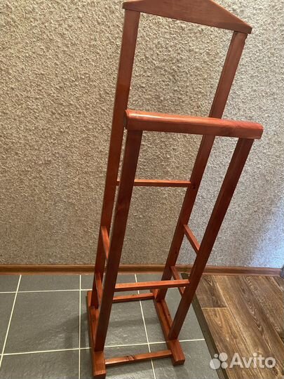 Напольная вешалка для одежды двойная