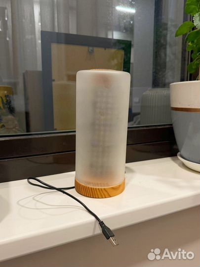Лампа настольная свеча