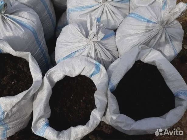 Чернозём в мешках