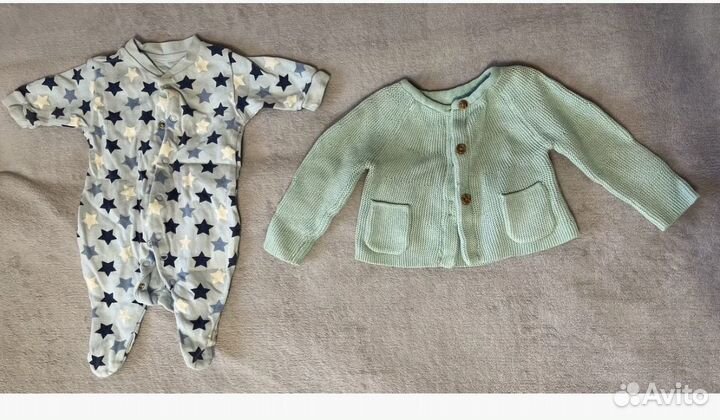 Пакет американской одежды на мальчика 50-56-62