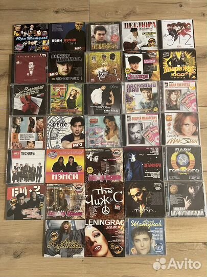 Музыка Cd и MP3 диски