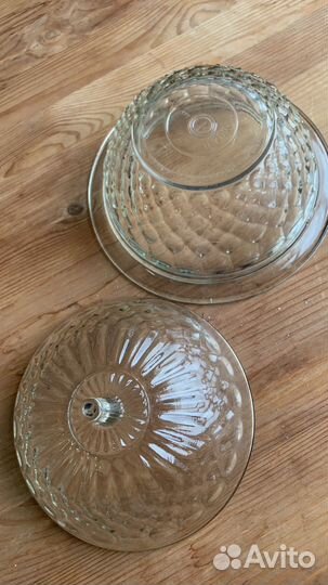 Конфетница стекло СССР