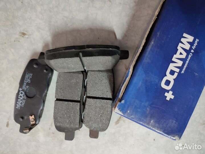 Колодки тормозные MPS07 Mando