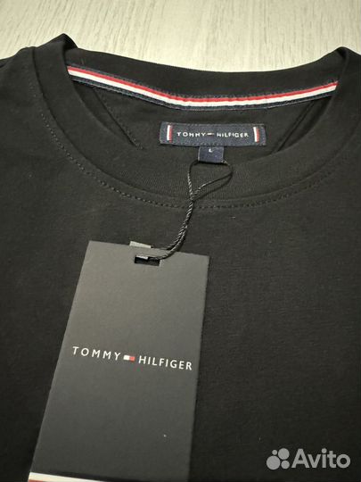 Футболка мужская tommy hilfiger, р.L черная