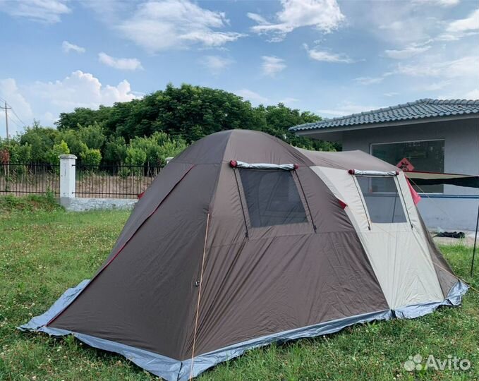 Палатка туристическая 4 местная с тамбуром