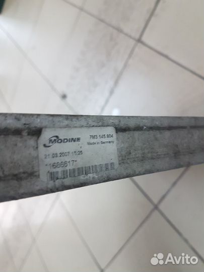 Интеркулер Sharan Galaxy Seat Alhambra 7m3145804