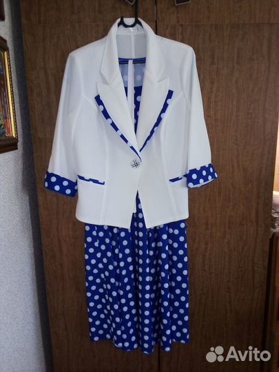 Платье с жакетом