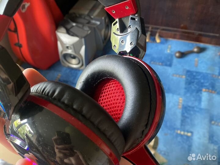 Игровые наушники с микрофоном bloody