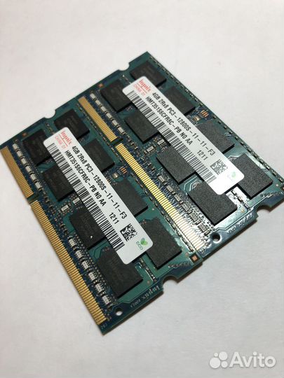 Озу для ноутбука DDR3 8Gb 1600Мгц