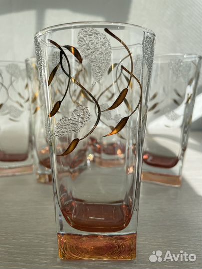 Набор стаканов из стекла, 6 шт