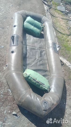 Лодка резиновая 2 х местная