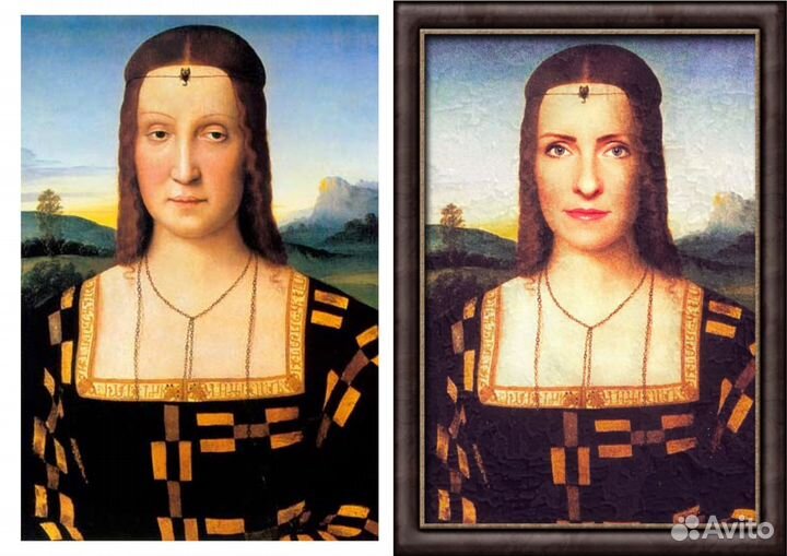 Живописный портрет с вашей фотографией