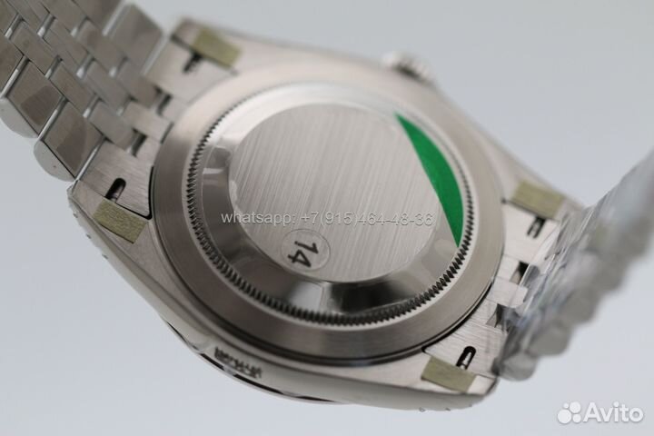 Часы rolex datejust 41 mint green dial jubilee