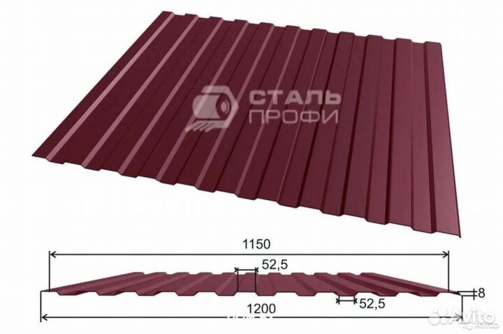 Профнастил (профлист, профилированный лист)