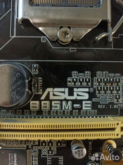 Материнская плата Asus b85m-e 1150 socket