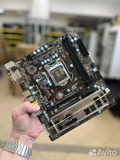 Материнская плата Asrock B75M-GL (LGA1155)