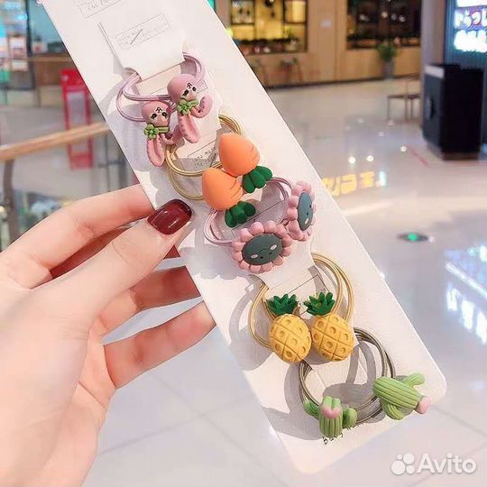 Резинки для волос детские