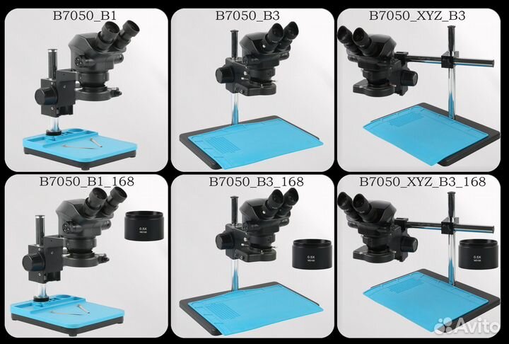 Новый Тринокулярный Бинокулярный микроскоп
