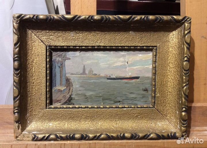 Картина. Волга под Астраханью. Кузнецов-Волжский М