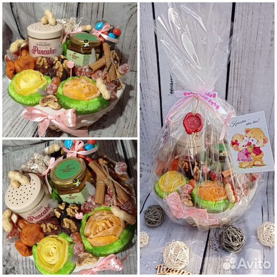 Съедобные букеты