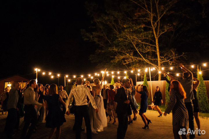 Аренда ретро гирлянды 50 м