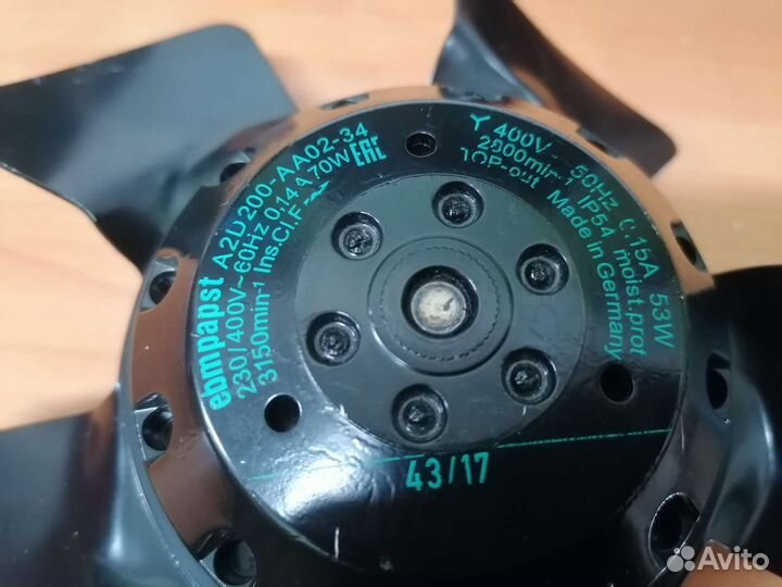 Вентилятор Ebmpapst a2d200aa0234