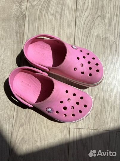 Crocs для девочек с12 (29р)