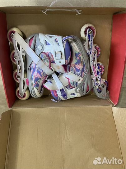 Роликовые коньки раздвижные 36 41