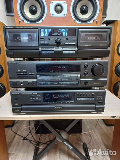 Музыкальный центрTechnics блочная аудио стойка