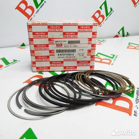 Кольца поршневые 8-97371553-0 isuzu