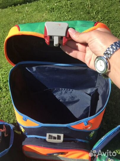 Школьный рюкзак со спортивной сумкой и пеналами De