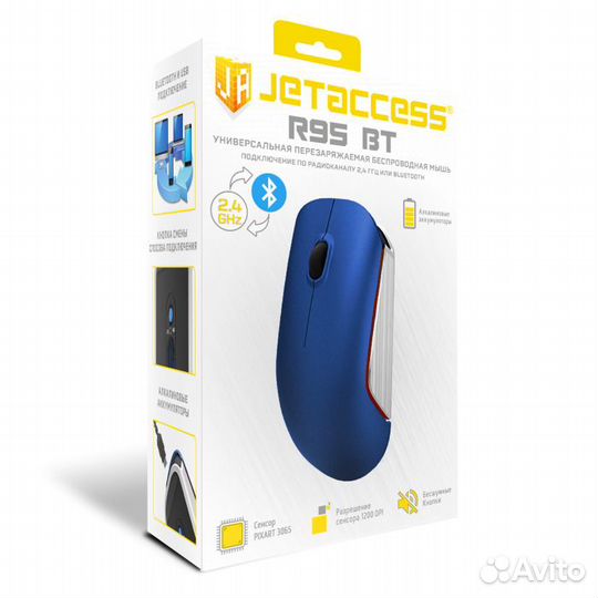 Мышь беспроводная Jet.A R95 BT