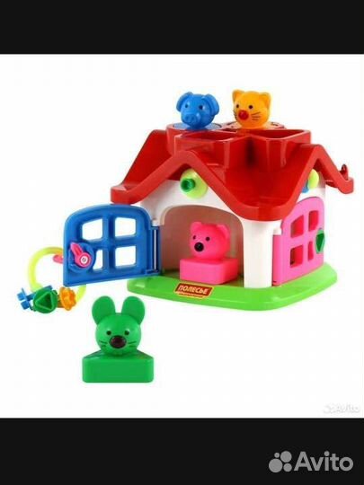 Теремок домик с ключиками полесье