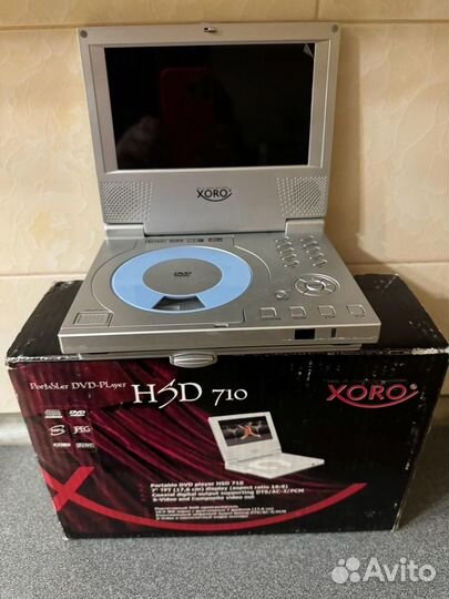 DVD Плеер портативный xoro HSD 710 Экран 7