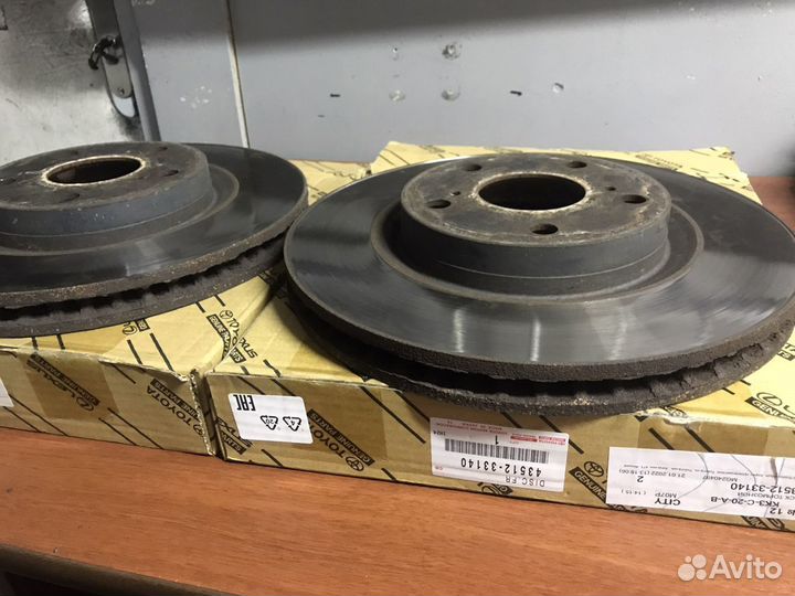 Тормозные диски toyota camry 55