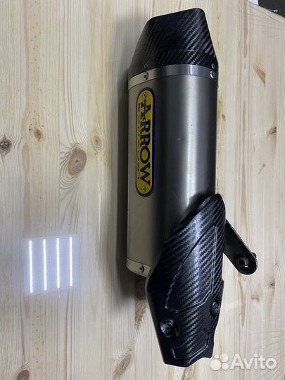 Выхлоп прямоток arrow yamaha R1 2015-2023