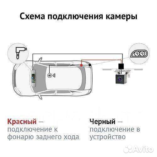 Камера заднего вида iBOX RearCam HD9