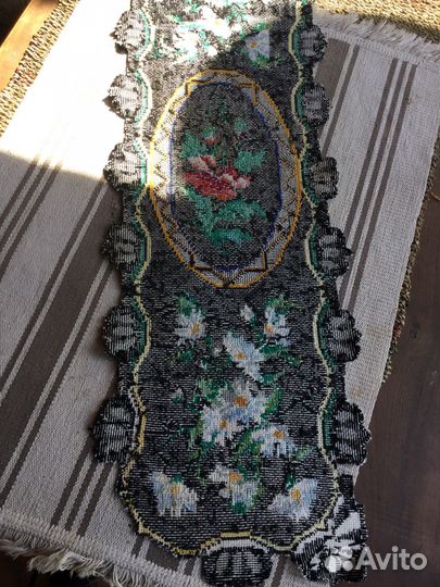 Старинная вышивка крестом ручная работа