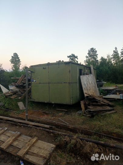 Вагончик бытовка бу металлическая