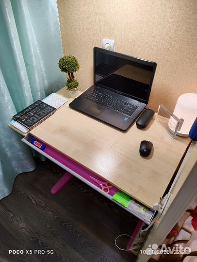 Растущая парта и стул дэми