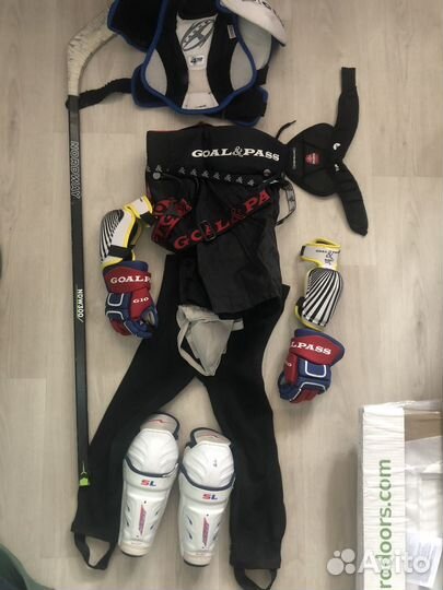 Детская хоккейная форма 6 лет + сумка