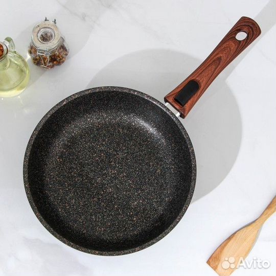 Сковорода Granit ultra original, d24 см, съёмная р