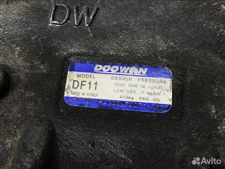 Компрессор системы кондиционирования Hyundai Sola