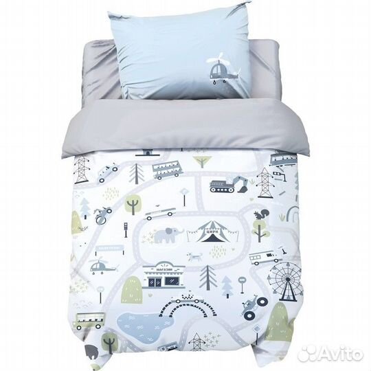Постельное бельё Крошка Я 'Карта города', 112х143