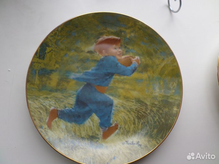 Тарелка декоративная Тачдаун