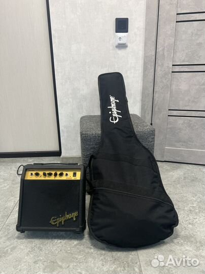 Электрогитара Epiphone special 2 с усилителем