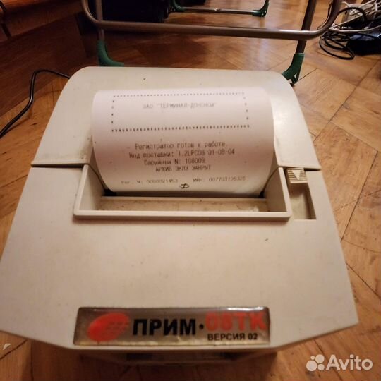 Принтер чеков прим-08тк (Star TSP-600)