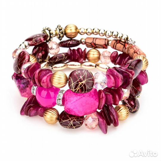 Браслет многослойный Бохо Boho