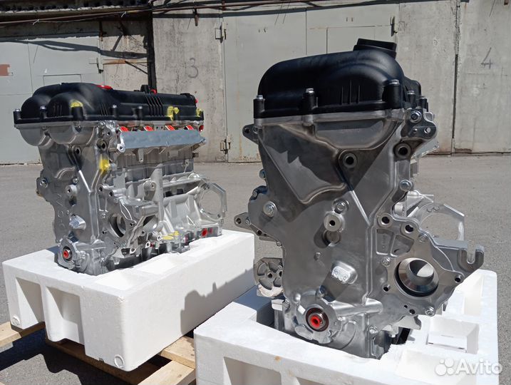 Новый двигатель мотор на hyundai Solaris Kia Rio 3